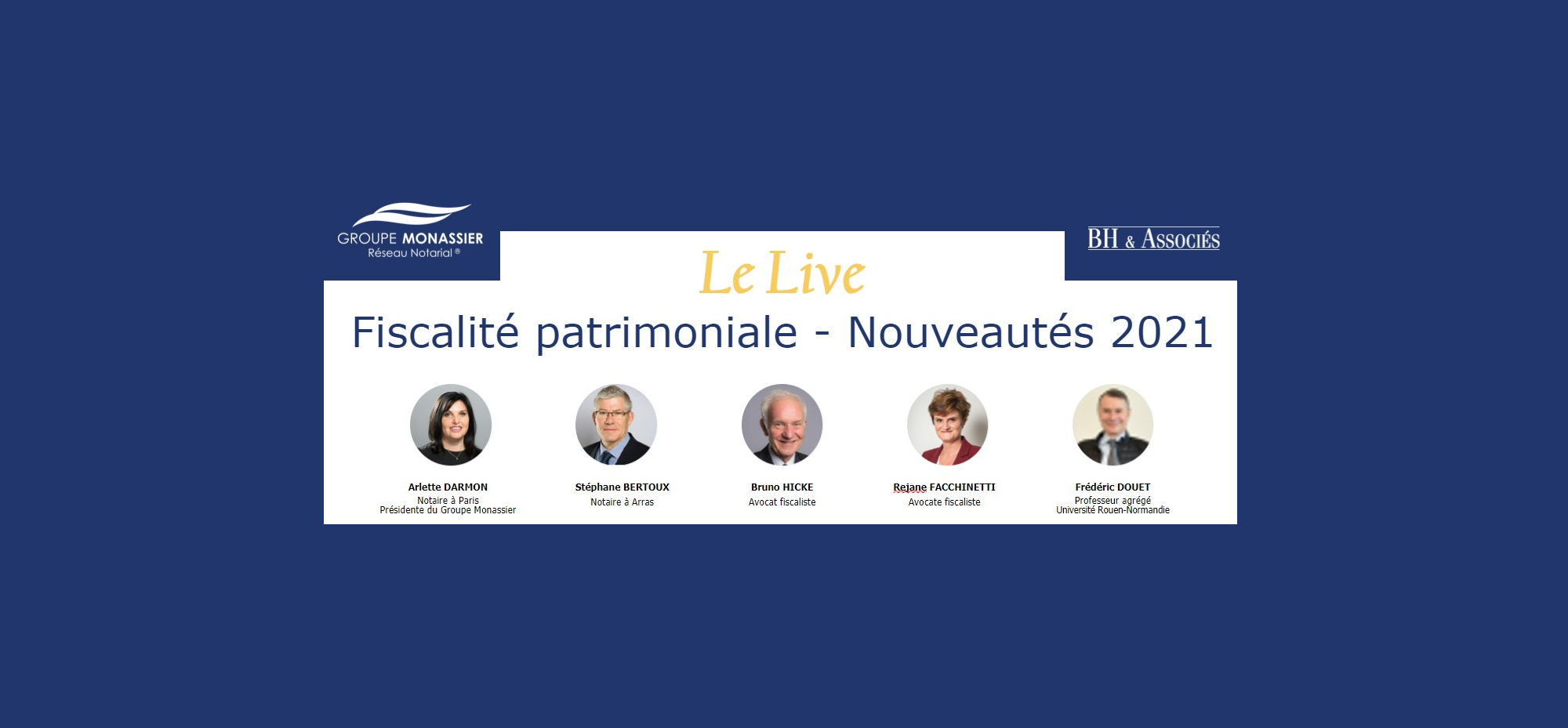 Le Live | webconférence fiscalité patrimoniale