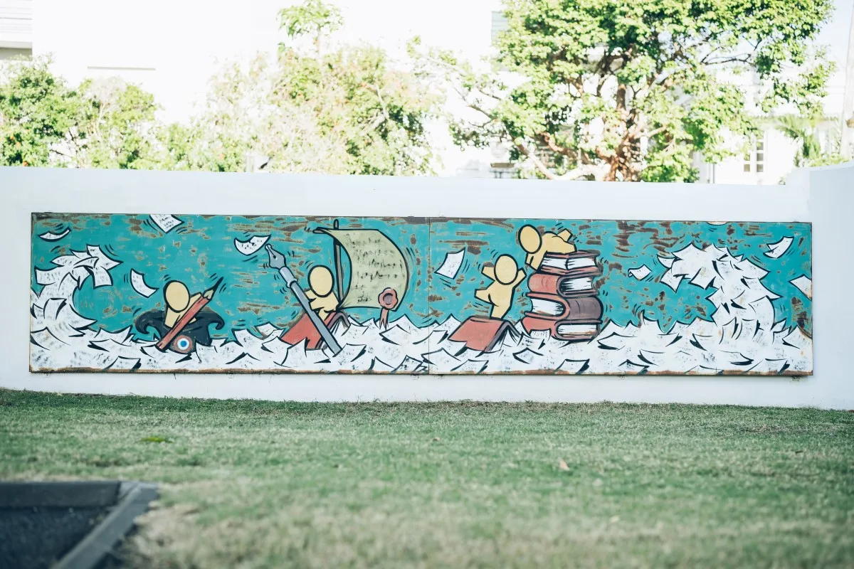 Fresque office Popineau notaires