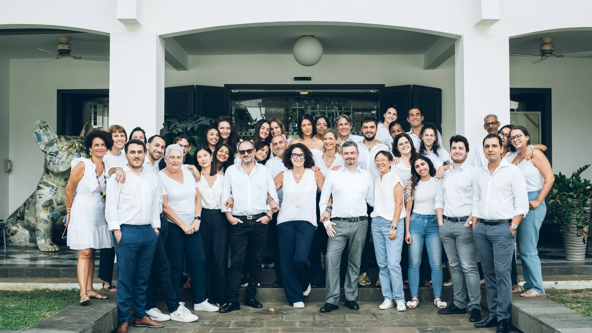 Equipe office notaire Groupe Monassier Océan Indien